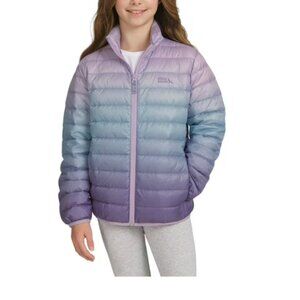 Eddie Bauer Girls 650 Down Packable Puffer Jacket Size XL (14/16) – Blue – New